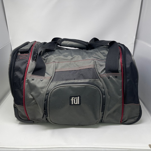 ful Bags Ful Rolling Duffel 2 Wheeled Carryon Luggage Rolling